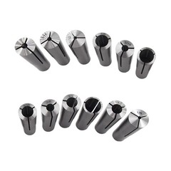12 Pcs #3 Morse Taper Collet Set 1/8″ – 3/4″ 3MT MT3 3/16 1/4 3/8 1/2 5/8 Chuck