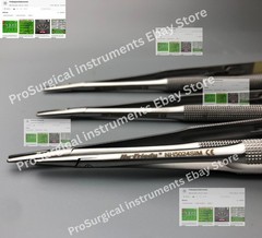 Hu Friedy Castroviejo Needle Holder Straight 18 Cm (7″) NH5024SIM Lot of 4 Pcs