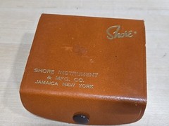 Vintage Shore Instrument Durometer Block D Hardness Tester Tool 42752-D W/ Case
