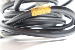 Alcatel CFF 350 Turbo Vacuum Pump Controller Connecting Cable White