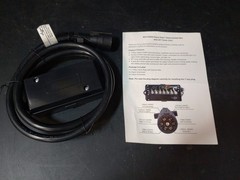 MICTUNING HEAVY DUTY 7 WAY TRAILER CABLE W/JUNCTION BOX – 8 FT – WEATHERPROOF