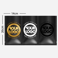 Custom Print Bag Flat Mylar Foil Heat-Sealable Custom Print Pouch 5.5×7.75″