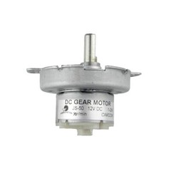 D-Shaft Gear Electric Motor JS-50 12V DC 70RPM CW/CCW Slow Speed Motor Reduce…