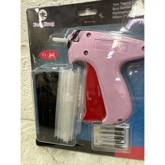 Feng Jiang Retail Tagging Gun W/ Tags and Replacement Needles, 500 pcs – Pink