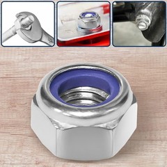 267pcs Metric Hex Nuts & Lock Nuts Assortment Kit M2-M12 Stainless Steel Hex Nut