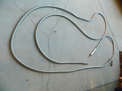 Vacuum Pump Hose Braided Stainless Steel Fitting 36′ Over All Length