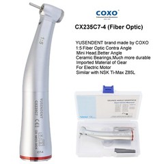COXO Electric Handpiece Dental 1:5 Contra Angle Mini Head LED CX235C7-4 NSK Z85L