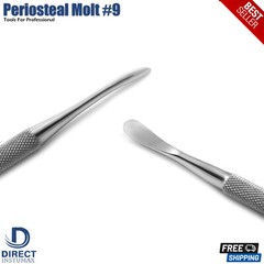 Dental Periosteal Elevator Molt #9 Double Ended German Grade Stainless Steel