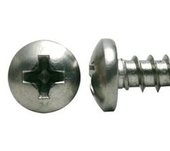 Pan Head Phillips Sheet Metal Screws Stainless Steel #10 x 1/2″ Qty-100