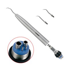 AZDENT Dental Air Scaler Handpiece SS-MF 2/4 Holes Sonic Irrigator Tips