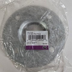 Galvanized Floor Flang 1-1/2″ STZ 749 New