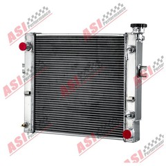 For Toyota Forklift Radiator All Aluminum Core Cooling Radiator 3 Row ASI