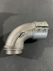 Hubbell RACO 2212 3″ 90 Degree Squeeze Connector Flexible Metal Conduit NEW