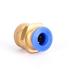 10PCS Pneumatic 1/4″ Tube X 1/4″ Npt Male Connector Push To Connect Fitting UE