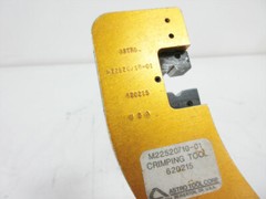 ASTRO TOOL 620215 HAND CRIMP TOOL M22520/10-01 & UNMARKED DIE