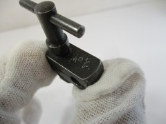 Dial Indicator SNUG Height Gage Sleeve Clamp 1/4″ Upright x 1/4″ Mount Hole VGC