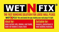 Fixing Wall Plugs Fast! No Need to Fill or redrill (20 Discs)