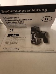 NEW SUCO Diaphragm Pressure Switch 0161-43714-1-001 **SHIPS SAME DAY FROM USA**