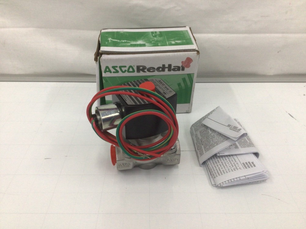 Redhat Ef8210g087 Solenoid Valve, 2-Way, 2-Position, Normally Closed, 1/2 In