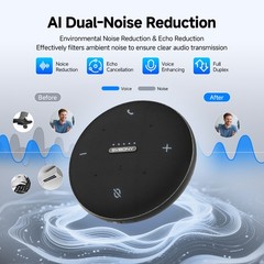 SVBONY Conference Speaker and Microphone Portable Speakerphone for Home Office