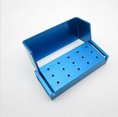 Dental Bur Holder Block Disinfection Box 10/15/16/24/30/56/100/142/152 Holes