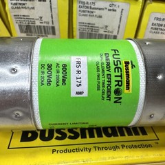 Cooper Bussmann FRS-R-175 Class RK5 Fusetron Dual Element Time-Delay Fuse