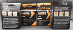4pk Blister prevention tape 1 roll each! beige color New and Sealed
