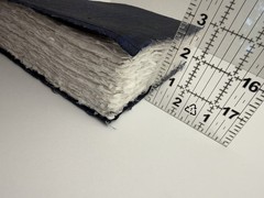 Lamali Paris TopDrawer Medium Notebook Journal Cotton Sewn Bound Indigo Handmade