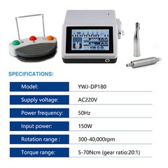 N Surgic Pro Fiber Optic System Implant Motor Surgical Micromotor +Handpiece