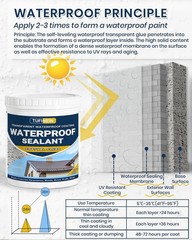 35oz Clear Waterproof Sealant for Effective Leak Prevention and Moisture Barrier