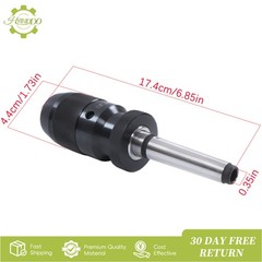 Premium 1/32″ – 5/8″ Keyless Drill Chuck & JT3 – MT2 Straight Shank Arbor CNC