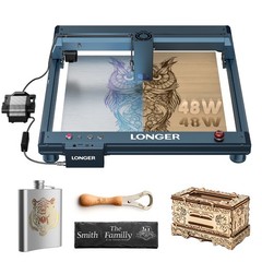 Longer B1 40W Laser Engraver CNC with Auto Air Assist DIY Wood Acrylic Engraver