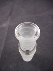 CHEMGLASS Glass Reducing Connecting Adapter 14/20 Outer 24/40 Inner Joints