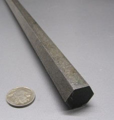 4140 Alloy Steel Hex Rod 3/4″ Hex x 2 Foot Length