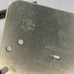 THEPITT-C-H Gang Outlet Box Uni-Mount Cover 4.3CU.IN”5/8″-3.8CU.IN1/2-LOT OF 3🔔