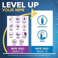 Filtrete 20X20X4 Ac Furnace Air Filter Merv 13 Mpr 1900 Premium Allergen