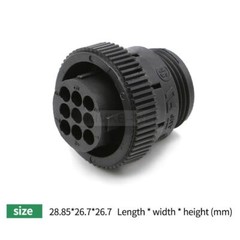 9 Pin/Way TE/AMP/TYCO CPC Series Circular Male Female Connector Plug Socket Kit