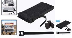 6 Inch Hook and Loop Cable Ties – 60 Count for Simple Cord Management