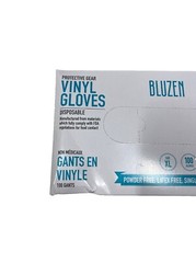 BLUZEN Disposable Vinyl Gloves, Size XL, 1,000 PACK