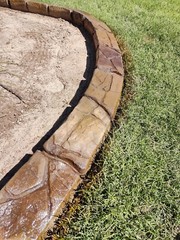 1 Concrete Landscape Curbing Texture Ransom Canyon Natural Stone Stamps