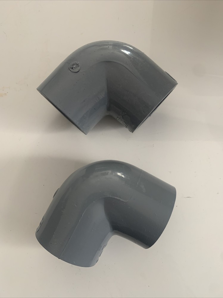 Lot Of 2 IPEX ASTM F439 1-1/4″ 90-DEGREE ELBOW, CPVC, SCH-80, NSF pw-G,