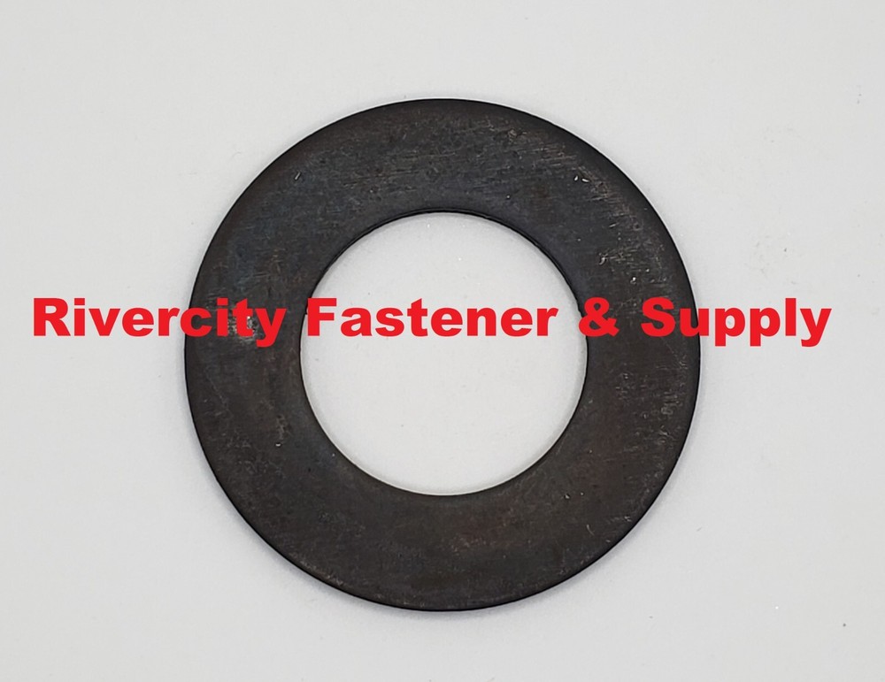 (1) 1-1/2 SAE Flat Washer 1-1/2 ID x 3 OD Black Steel 1.5 ID x 3.0 OD