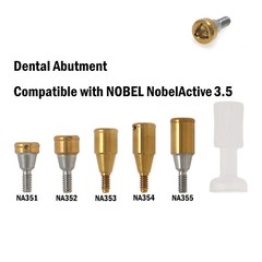 Dental Tapered Locator Abutment For Hiossen/Nobel/Adin/Mis/ITI/Zimmer Screw-Vent