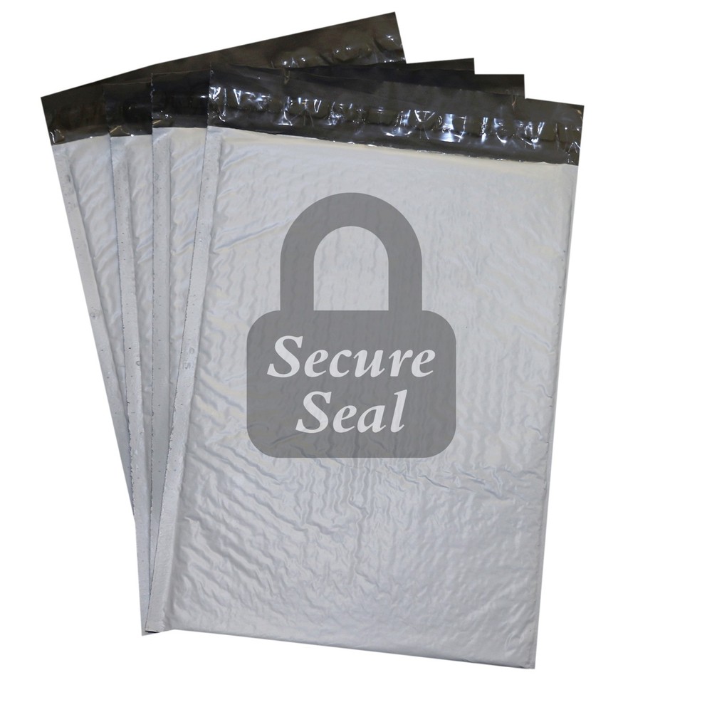 1000 #5 10.5×16 Poly Bubble Mailers Self Seal Padded Ship Envelopes 10.5″x16″