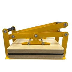 Wooden Lino Printing Hand Lever Press Machine,15in ×15 in Block Printing Press