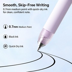 Morph Extendable Pens: 0.7mm Medium Point Black Ink Pocket-to-Full-Size Desig…