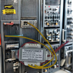 AC/AC Power Transformer, 120V 60Hz to 12V 10VA, Single Phase, for Lighting, Audi