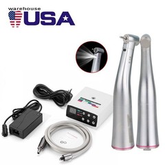 US NSK Style Dental Brushless LED Electric Micro Motor 1:5 Increasing Handpiece