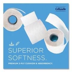 Cottonelle 13135 2-Ply Bathroom Tissue – White (20-RL/CT) New
