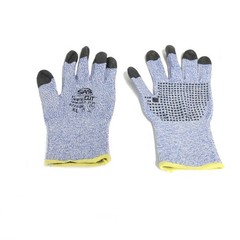SAS Safety 6771-04 SAS Safety SafeCut HPPE Knit Glove with PVC Grip, XL, 12 Pack